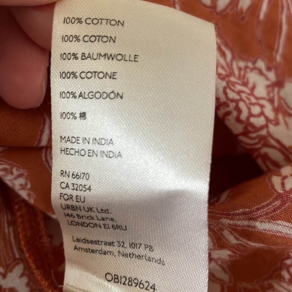 Free People Bonita Printed Midi Dress NWOT - Picture 7 of 15